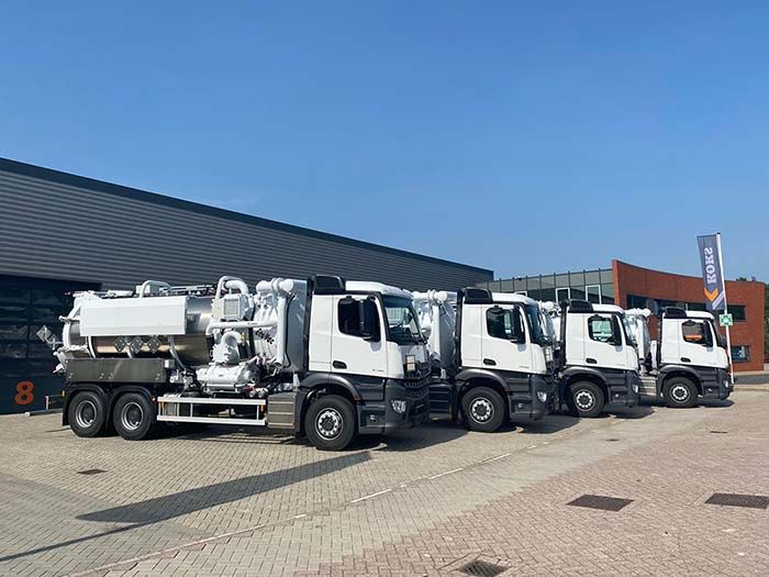 KOKS EcoVac vacuum trucks for new customer in Middle East